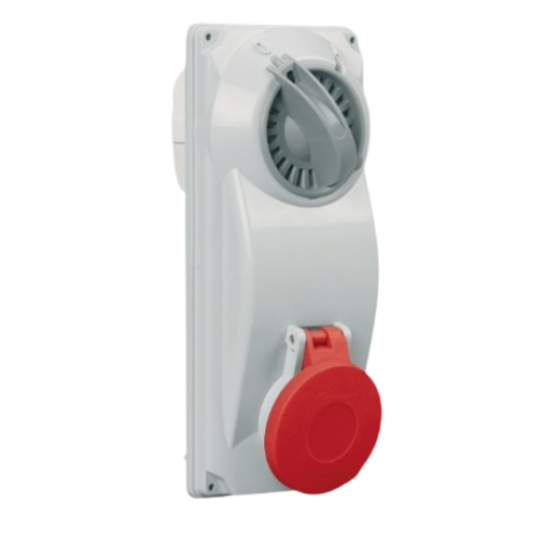 PALAZOLLI TOPTER SWITCHED SOCKET WITH MECHANICAL- P491236-Snowlite