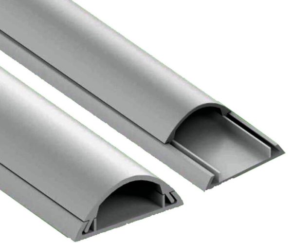 Snowlite 10 X 25 Sticker Arc Trunking/Floor Trunking (White & Grey)-Snowlite - Image 3