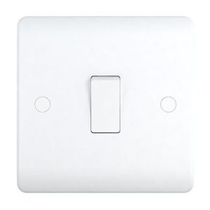 10A Switch 1 Gang 2 Way -Snowlite