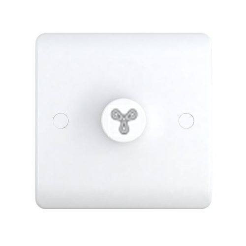 1 Gang 1 Way Fan Dimmer 250W – Snowlite