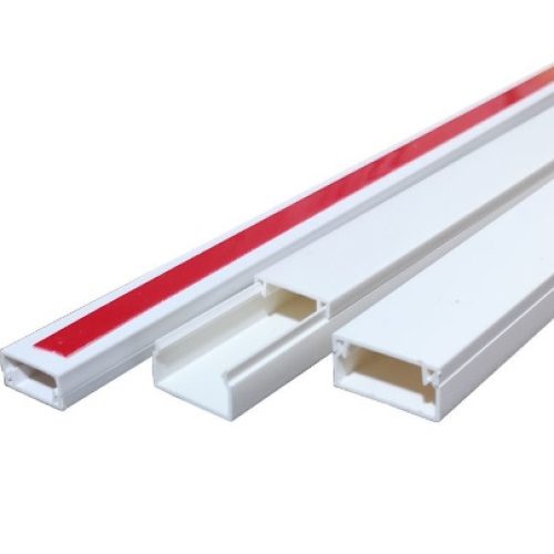 Snowlite 38×25 mm Self Adhesive White PVC Trunking